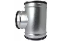Wickelfalz T-Stück 90° Ø 250mm mit Abzweigung nach Ø 250mm