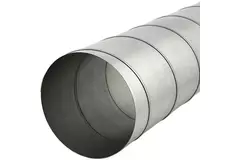 Tube spiro Ø 100mm longueur 3 mètres - Galvanisé