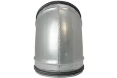 Wickelfalz Bogen 45° Ø 160mm
