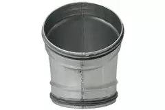Wickelfalz Bogen 45° Ø 160mm