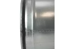 Wickelfalz Bogen 45° Ø 160mm