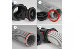 Heatpex Aria Luftverteilerkanal durchmesser 75 mm (50 meter)