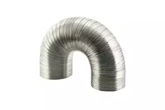 Lüftungsschlauch 120 mm Aluminium semi-flexibel (1,5 Meter)