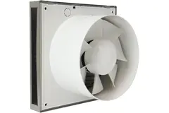 Badlüfter Ø 100mm Edelstahl mit timer und Feuchtigkeitssensor - Design EET100HTi