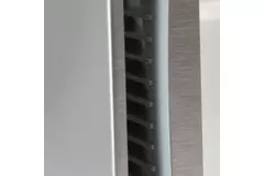 Badlüfter Ø 100mm Edelstahl mit timer und Feuchtigkeitssensor - Design EET100HTi