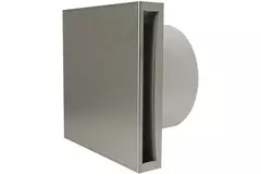 Badlüfter Ø 100mm Edelstahl mit timer und Feuchtigkeitssensor - Design EET100HTi
