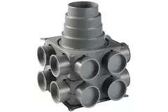 Ubbink DBOX 208V180VE Luftverteilerkasten - 16 Anschlüsse