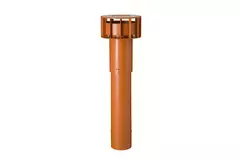 Ubbink Multivent Dachdurchführung Ø 131 mm terrakotta 270 m³/h - Länge 750 mm