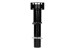Ubbink Multivent Dachdurchführung Ø 166 mm schwarz 400 m³/h - Länge 1100 mm
