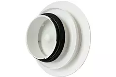 Vent-Axia UniflexPlus RVG 125mm einstellbares Ventil groß - weiß
