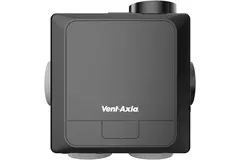 Vent-Axia Multihome AEC advance Paket 368 m³/h Bluetooth + CO2-Sensor + Feuchtigkeitssensor + RFT Steuerbatterie + 4 Ventile - Eurostecker