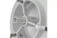 Zehnder valves d'échappement de ventilation 125mm blanc - STK 1-125