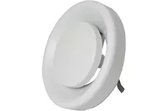 Zehnder valves d'échappement de ventilation 125mm blanc - STK 1-125