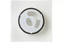Vasco Designventil Decke und Wand viereckig gebogen (inkl. Smiley)