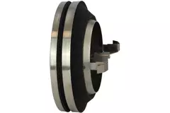 Lüftungsversorgungsventil aus Edelstahl Ausführung Ø125 mm - DVIR125