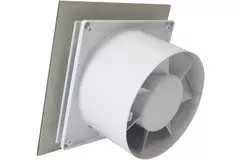 Air Roxy Badlüfter mit Anschlussdurchmesser 100 mm mit Timer und Feuchtigkeitssensor - Front aus goldenem Aluminium