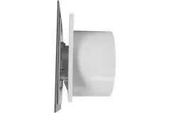 Air Roxy Badlüfter mit Anschlussdurchmesser 100 mm mit Timer und Feuchtigkeitssensor - Front aus goldenem Aluminium