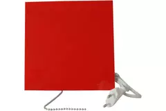 Air Roxy Badlüfter mit Anschlussdurchmesser 100 mm mit Zugschnur und Stecker - Kunststofffront rot