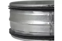 Steckverbinder Ø 125 mm für Wickelfalzrohre