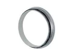 Wickelfalz Bundkragen Ø 80mm (90°) - Galvanisiert