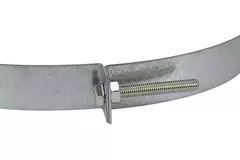 Sendzimir-verzinkte Bodenhalterung Ø 250 mm (245-265)