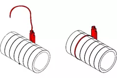 Schellen für isoliertes Rohr 125/160/200mm
