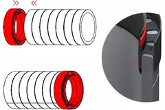 Verbindungsstück für isoliertes Rohr Durchmesser 125mm