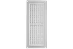 Lüftungsgitter rechteckig mit Grill Weiß 130x300mm VR1330
