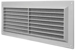 Lüftungsgitter rechteckig mit Grill Grau 130x300mm VR1330P