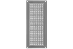 Lüftungsgitter rechteckig mit Grill Grau 130x300mm VR1330P