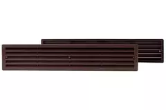 Türgitter Kunststoff Braun 450x92mm VR459