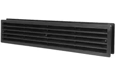 Türgitter 450x92 mm Schwarz - VR459M