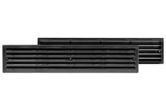 Türgitter 450x92 mm Schwarz - VR459M