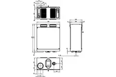 Zehnder WHR 918 ERV WTW unit Compact (échangeur enthalpique)