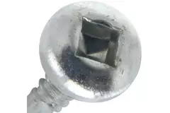 Blechschraube 4,2 x 13 verzinkt - Vierkantantrieb - 200 Stück